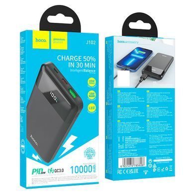 Power Bank 10000mAh HOCO J102 Портативний зарядний пристрій