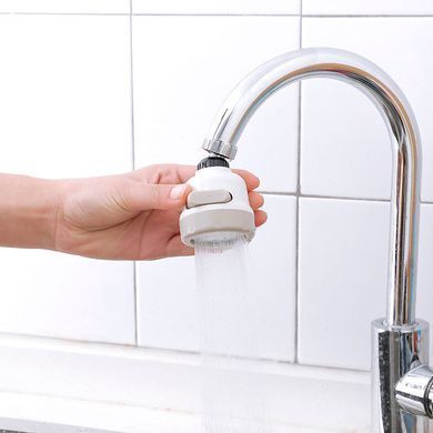 Насадка на кран Water Saver NEW 360&deg; никелированная экономия воды