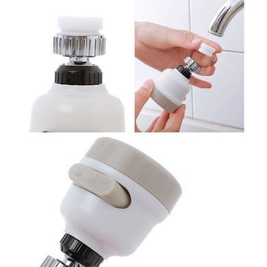 Насадка на кран Water Saver NEW 360&deg; никелированная экономия воды