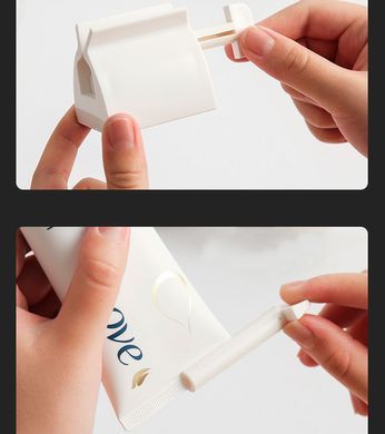 Выжималка для зубной пасты Toothpaste Squeezer LY-574 Экономичный выжиматель для пасты Белая