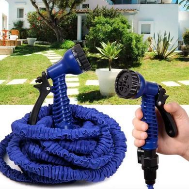 Шланг поливочный 15м MAGIC HOSE растягивающийся с распылителем